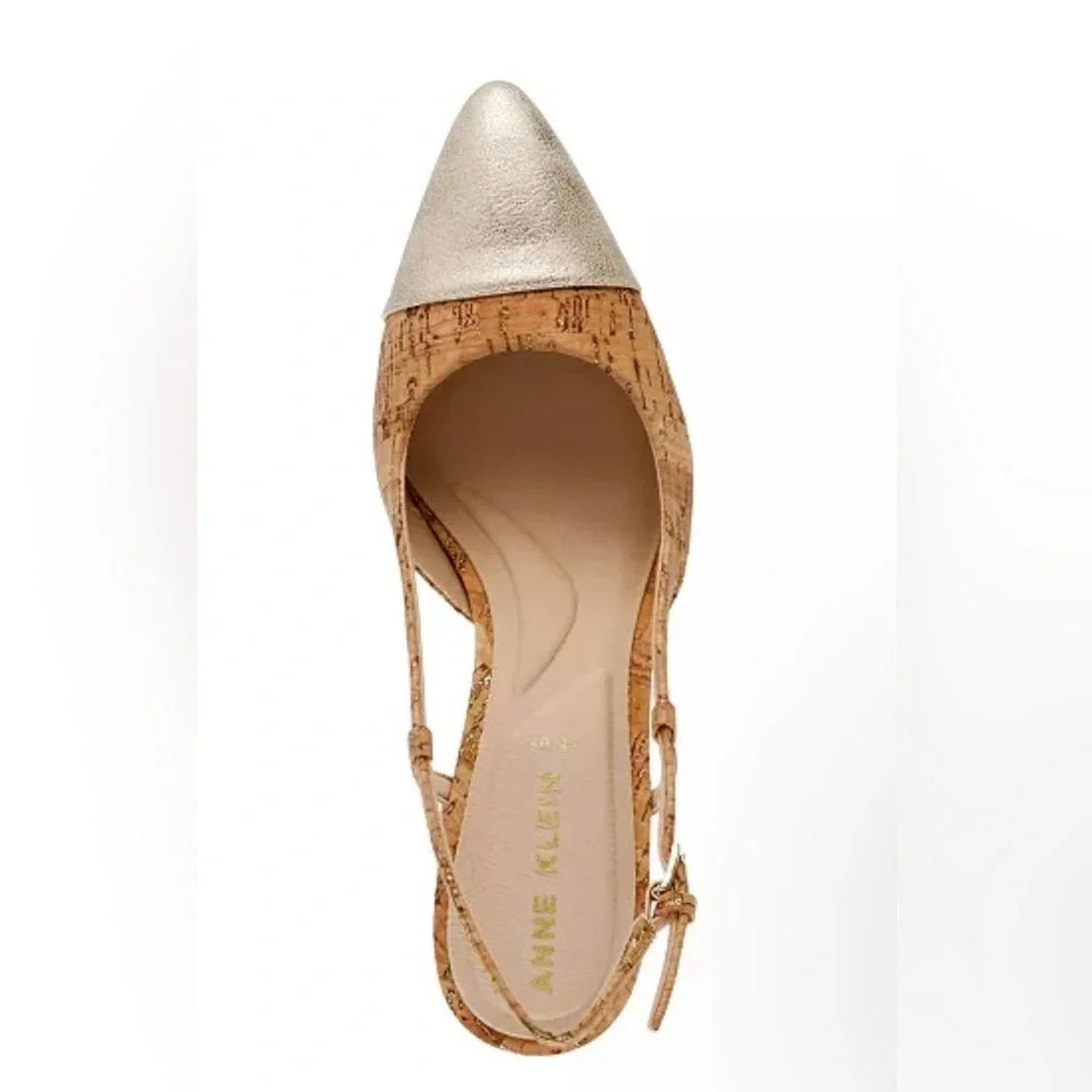 Women's Brooklyn Block Heel Slingback Dress Pumps size 12 NIB